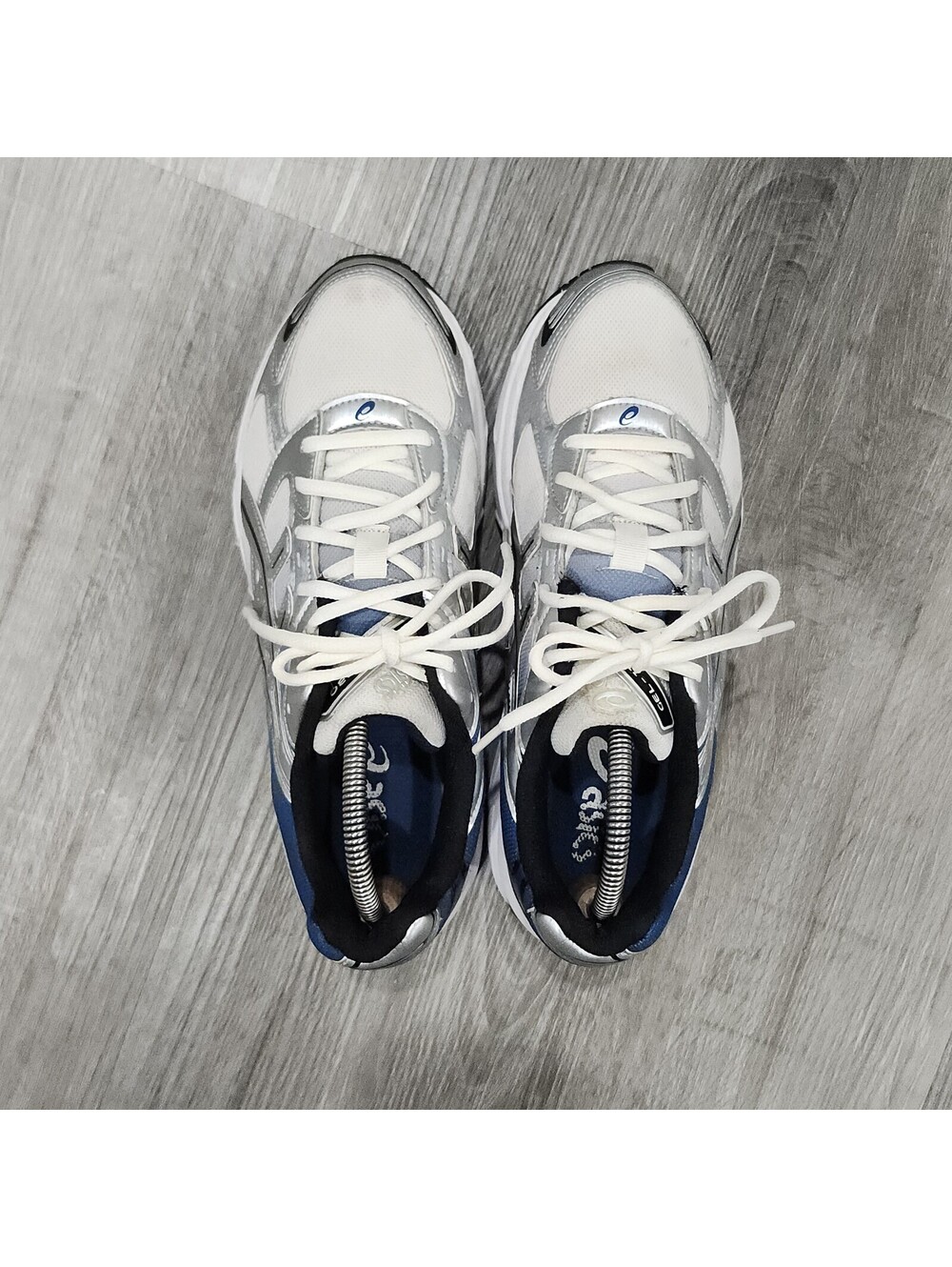 Asics Gel-1130 Blue Pure Silver Gradient 1203A784-100 Mens 9 Hype Streetwear - Picture 4 of 7